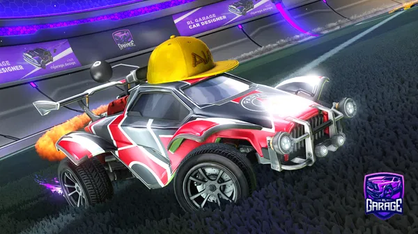 A Rocket League car design from abcdenzo