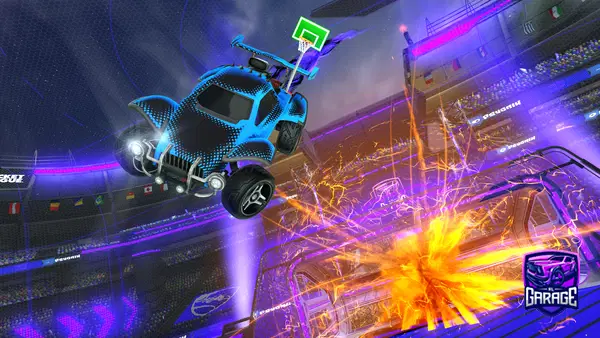 A Rocket League car design from Popsicle_RL