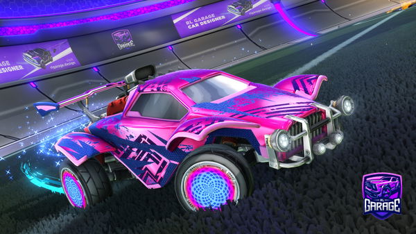 A Rocket League car design from sebyboy34