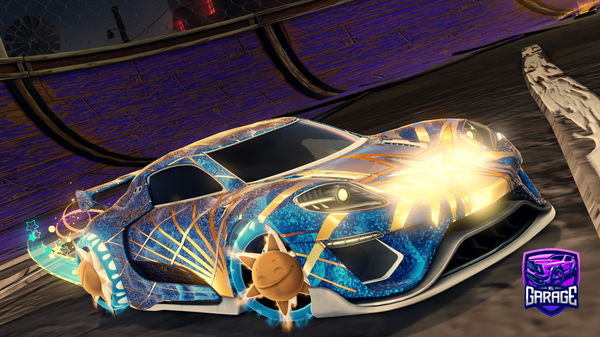 A Rocket League car design from T-Crafter