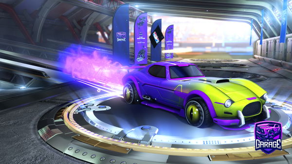 A Rocket League car design from UncleGary22