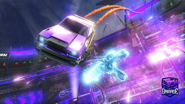 A Rocket League car design from Pieced-on60fps