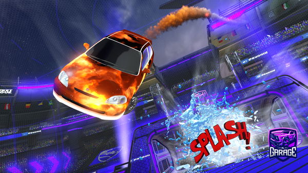 A Rocket League car design from benrl87