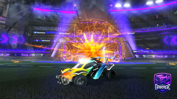 A Rocket League car design from LEE_bL4CkM4N