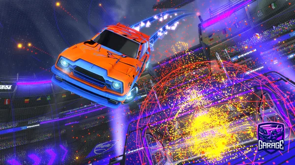 A Rocket League car design from ICEREAL