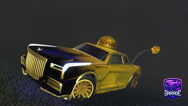 A Rocket League car design from SpaceCoyoteKACHOW