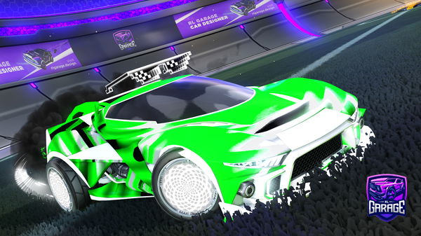 A Rocket League car design from DoupDoupDoup