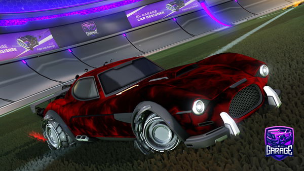A Rocket League car design from DolusArprego