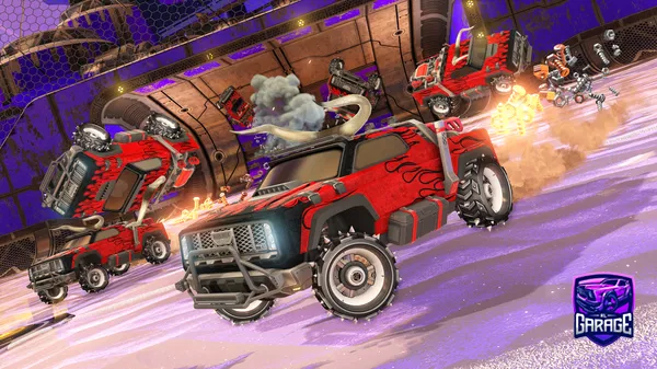 A Rocket League car design from THE_HEAD_WRECKER