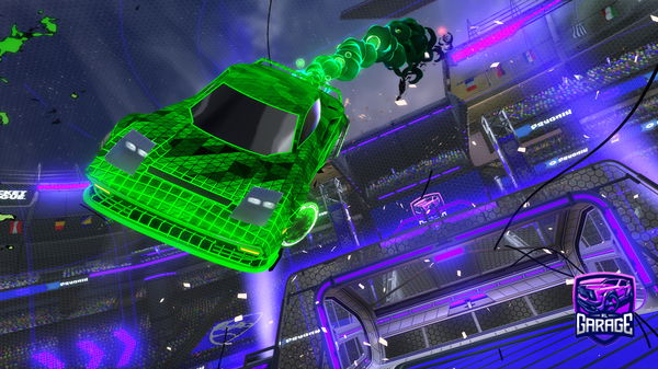 A Rocket League car design from PiGN