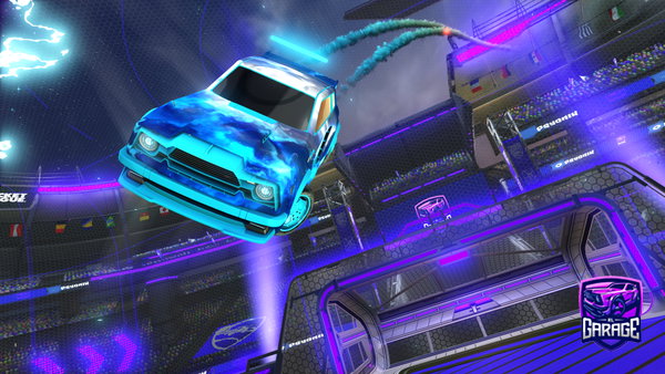 A Rocket League car design from Mlhima