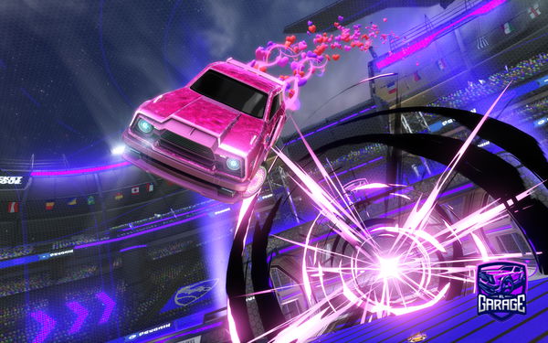 A Rocket League car design from raspberrv