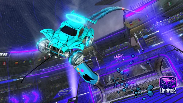 A Rocket League car design from Mrberek