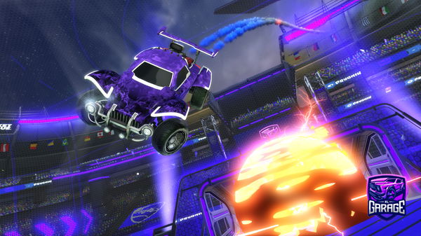 A Rocket League car design from Sweaty_BasBas