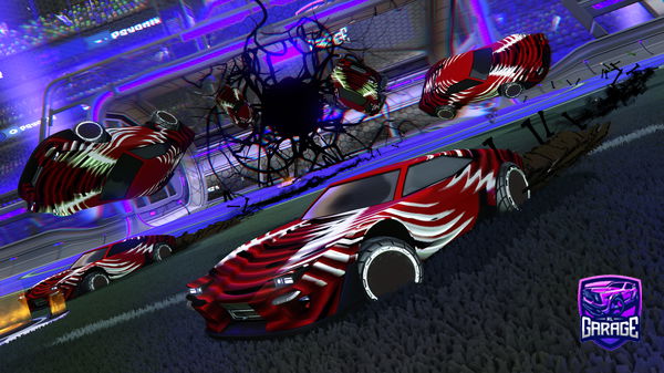 A Rocket League car design from Fazz_Berry