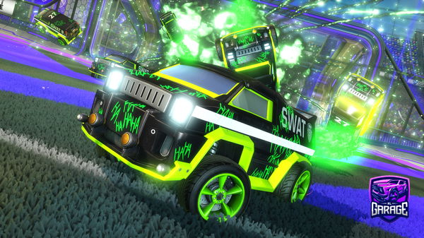 A Rocket League car design from fredde_83