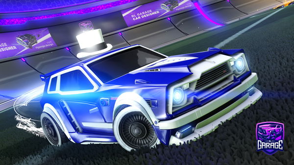 A Rocket League car design from N1GHTM4Re