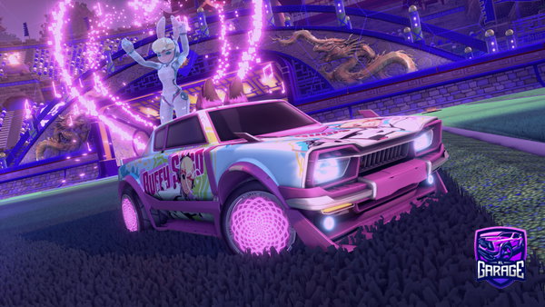 A Rocket League car design from 1cape