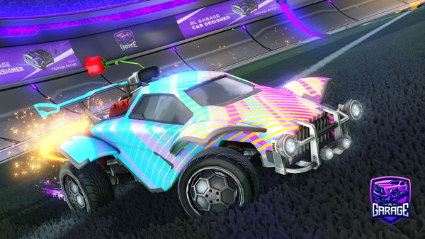 A Rocket League car design from Quantum_shot