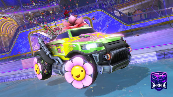 A Rocket League car design from UltraBasedSigma