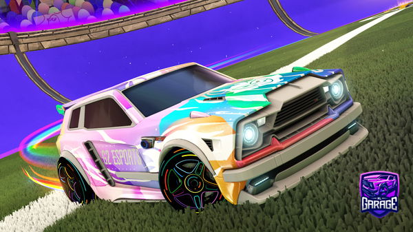 A Rocket League car design from AlizukoRL