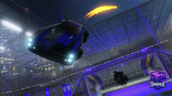 A Rocket League car design from Dogspider55