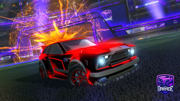 A Rocket League car design from DemonZ567