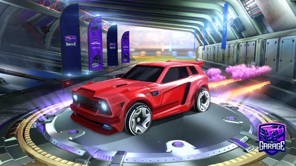A Rocket League car design from Luzuli