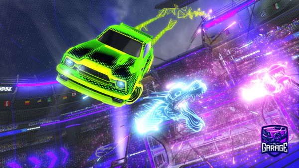 A Rocket League car design from Jiamisafooth