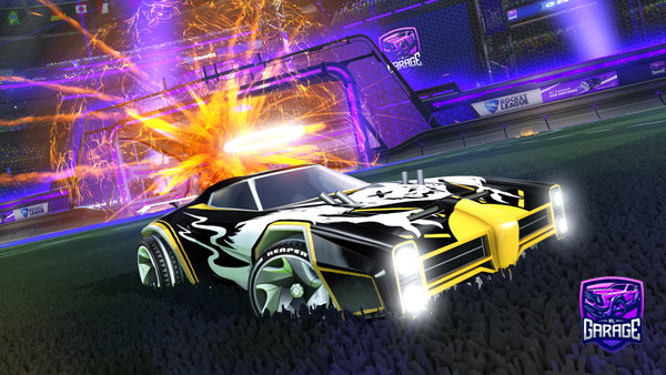 A Rocket League car design from zVolux