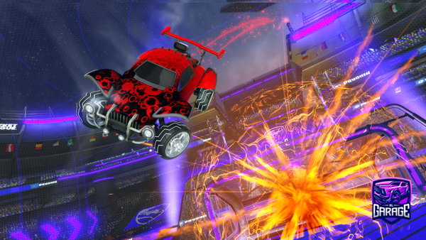 A Rocket League car design from CoolmanZx