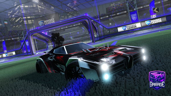 A Rocket League car design from IW7LFX