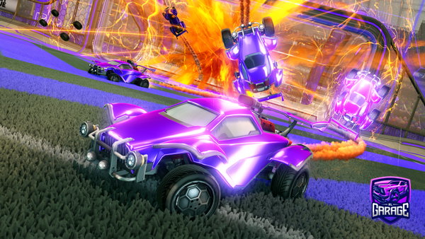 A Rocket League car design from DINIZINHGAMEPLAY