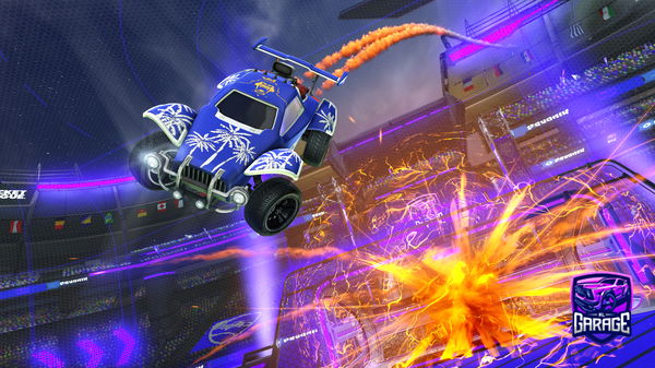 A Rocket League car design from cdelga