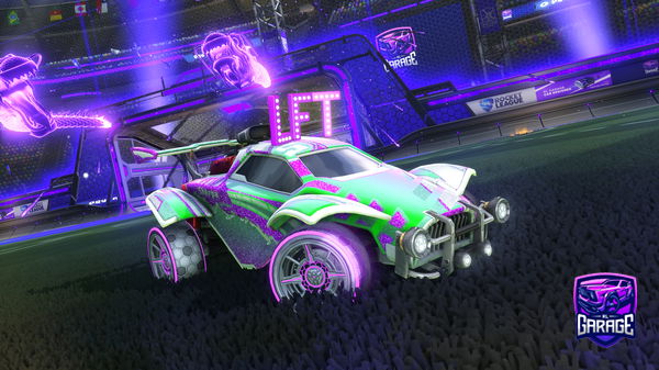 A Rocket League car design from retailtimbs