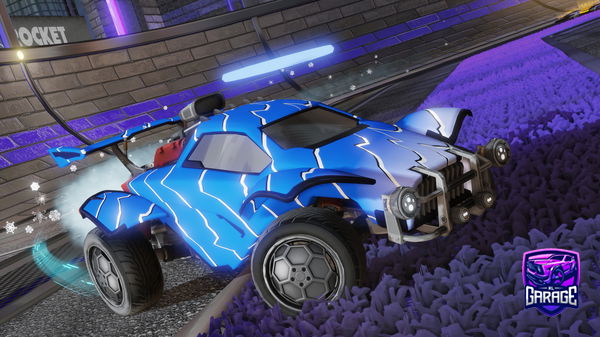 A Rocket League car design from Bluemoon22