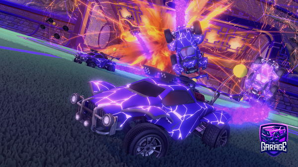 A Rocket League car design from Foo