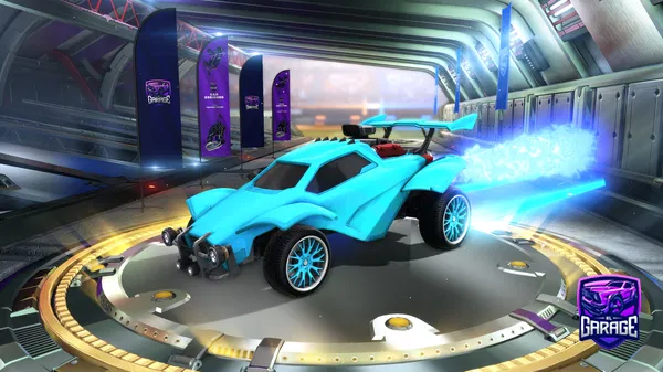 A Rocket League car design from dxkb