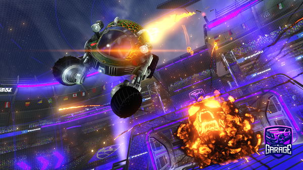 A Rocket League car design from Shooteo2313