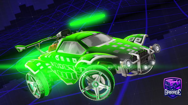 A Rocket League car design from quollguy36