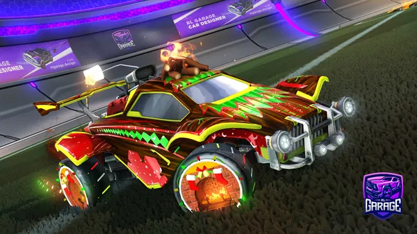 A Rocket League car design from CurtyRagsdude