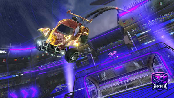 A Rocket League car design from cgl111