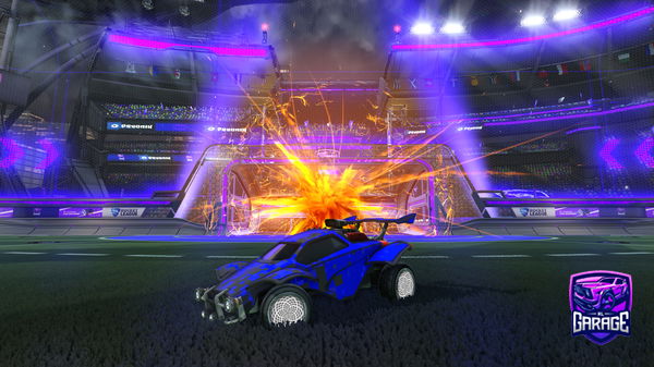 A Rocket League car design from fendi3x