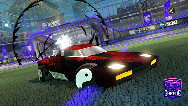 A Rocket League car design from Kunikuzushi
