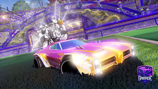 A Rocket League car design from zhgcv