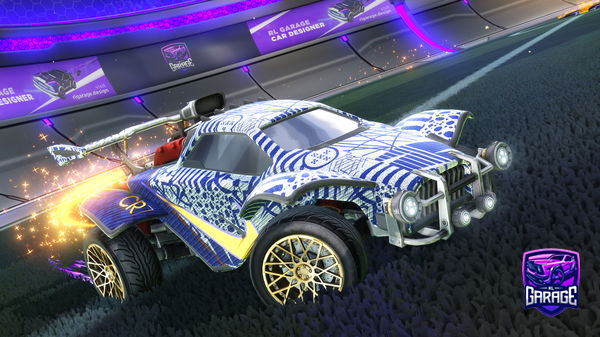 A Rocket League car design from Lonelyfrakx