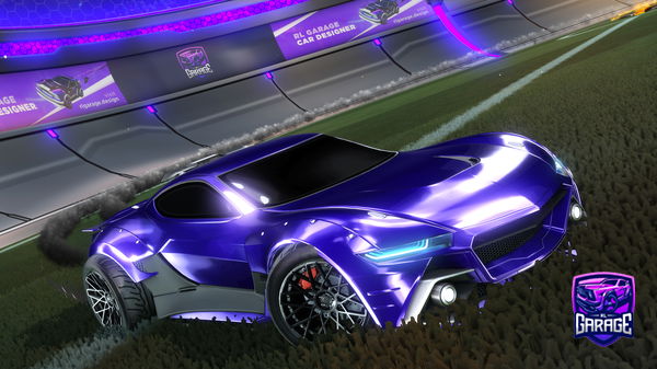 A Rocket League car design from BlackBoiz
