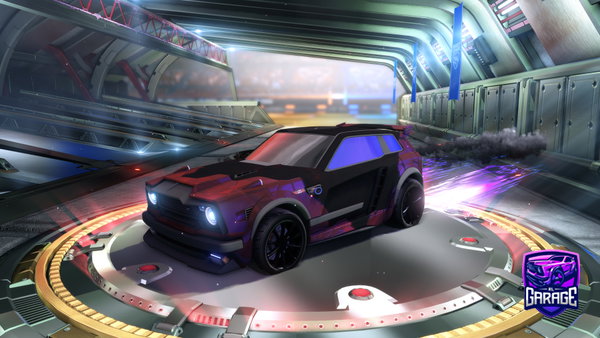 A Rocket League car design from AllianceLunasola