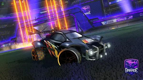 A Rocket League car design from Vortex96