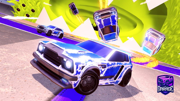A Rocket League car design from MinionMan_22